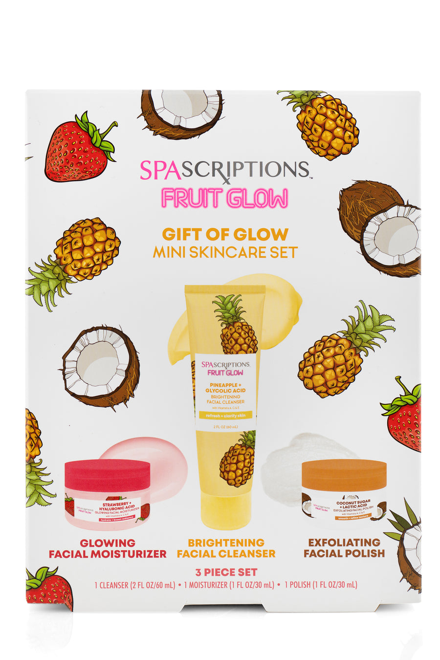Fruit Glow Gift of Glow Mini Skincare Set - 3pc Set
