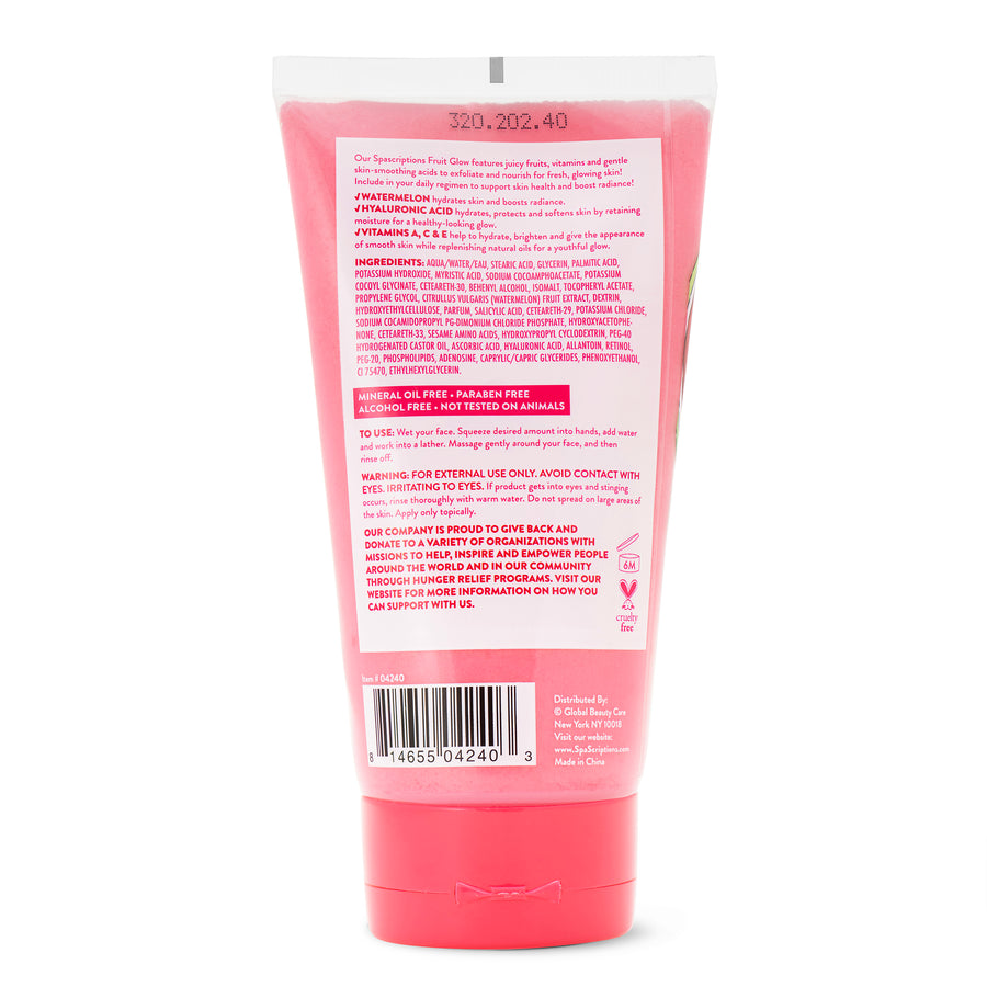 Fruit Glow Watermelon + Hyaluronic Acid Hydrating Facial Cleanser