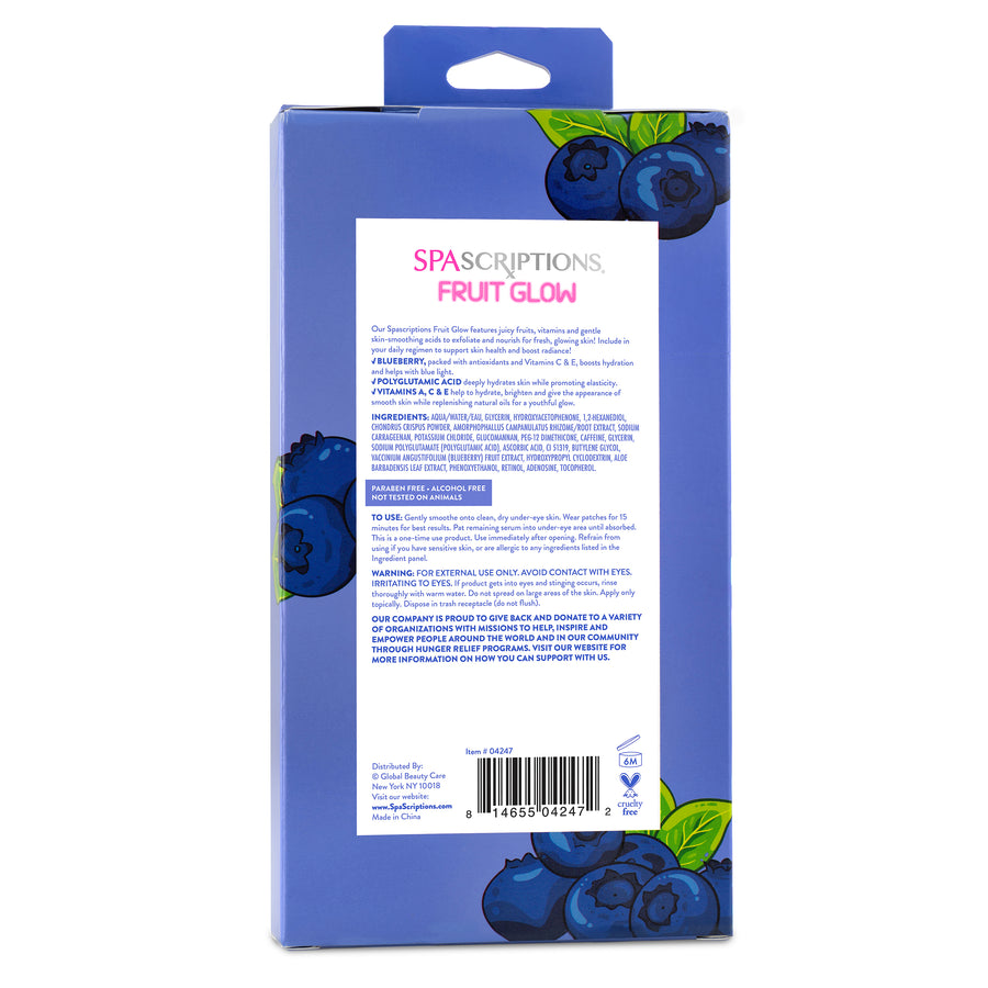 Fruit Glow Blueberry + Polyglutamic Acid Brightening Under-Eye Pads