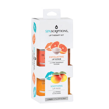 Exfoliating Pink Grapefruit & soothing Mango 2pk Lip kit