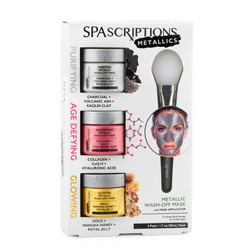 Spascriptions purifying age defying glowing metallics mask pack